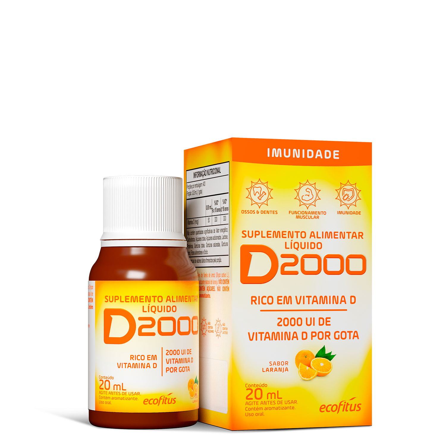 D2000 Gotas 20 mL