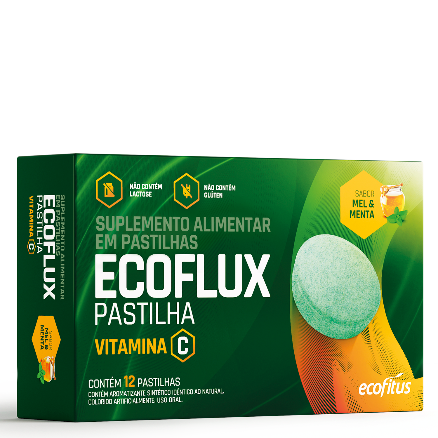 Ecoflux Pastilha 12 unid