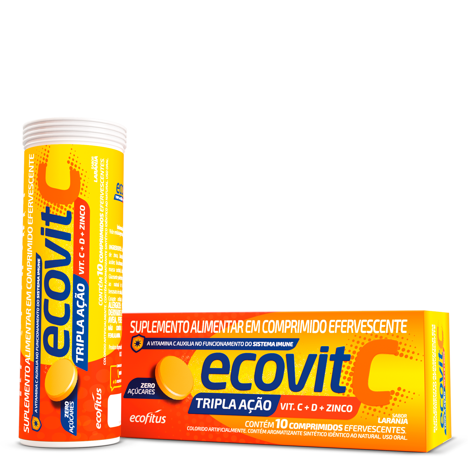 Ecovit C + Tripla Ação 10 cpr